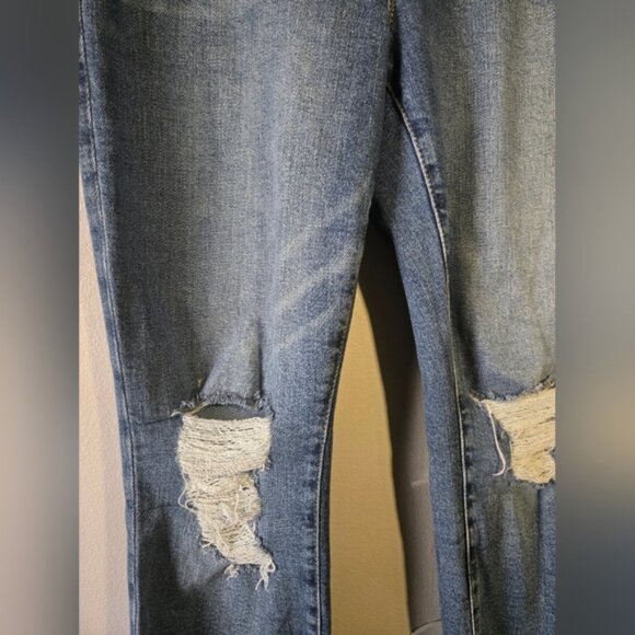 Good American Good Legs Distressed Skinny Jeans – Size 8/29 - Picture 2 of 8